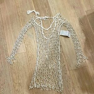 festival crochet dress 🌼🤍💛